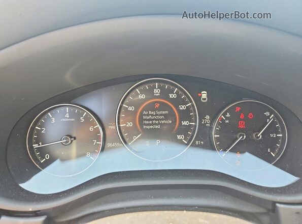 3MVDMBCL8NM429705 2022 MAZDA CX-30 Gray Widok zestawu wskaźników