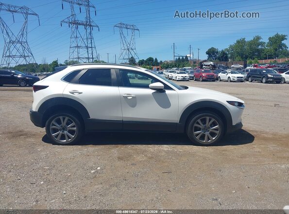 3MVDMBCL8NM455284 2022 MAZDA CX-30 White Widok zestawu wskaźników