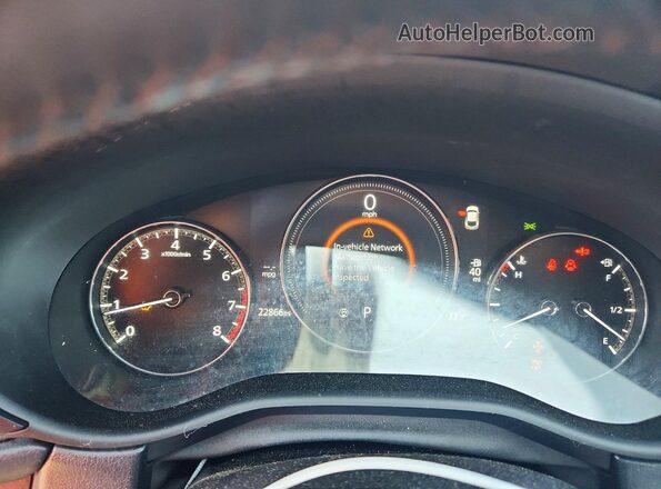 3MVDMBCM1PM511223 2023 MAZDA CX-30 Белый Вид щитка приборов