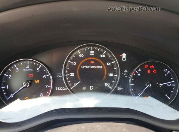 3MVDMBCM1PM533609 2023 MAZDA CX-30 Синий Вид щитка приборов
