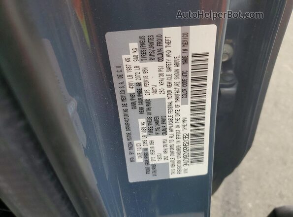 3MVDMBCM2RM621362 2024 MAZDA CX-30 Gray Widok naklejki z numerem VIN