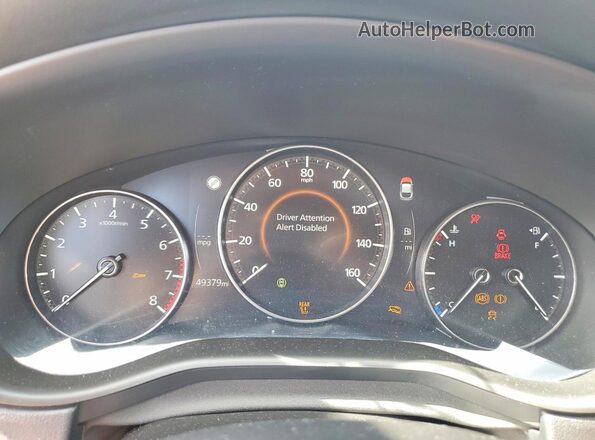 3MVDMBCM4RM608371 2024 MAZDA CX-30 Gray Instrument cluster view