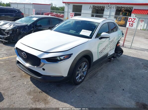 3MVDMBCM4SM864600 2025 MAZDA CX-30 White Przód lewy