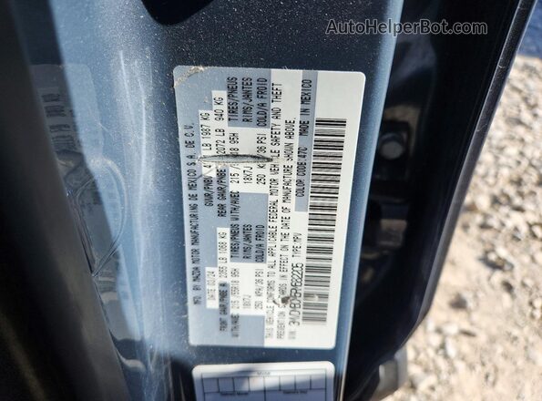 3MVDMBCM5RM682205 2024 MAZDA CX-30 Gray Widok naklejki z numerem VIN