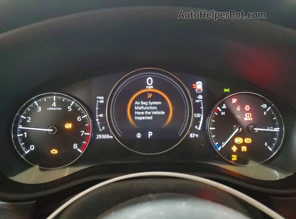 3MVDMBCM6PM518667 2023 MAZDA CX-30 Charcoal Instrument cluster view