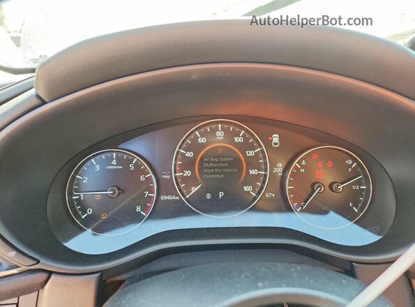3MVDMBCM6PM557999 2023 MAZDA CX-30 Silver Vista del cuadro de instrumentos