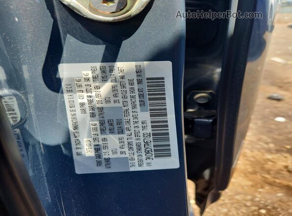 3MVDMBCM7RM671822 2024 MAZDA CX-30 Blue Vista del compartimento del motor