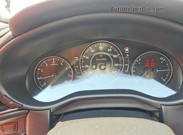 3MVDMBCM7RM671822 2024 MAZDA CX-30 Blue Vista del cuadro de instrumentos