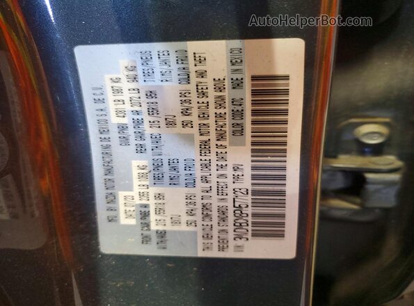 3MVDMBCM8PM577123 2023 MAZDA CX-30 Charcoal VIN կոդի պիտակի տեսք