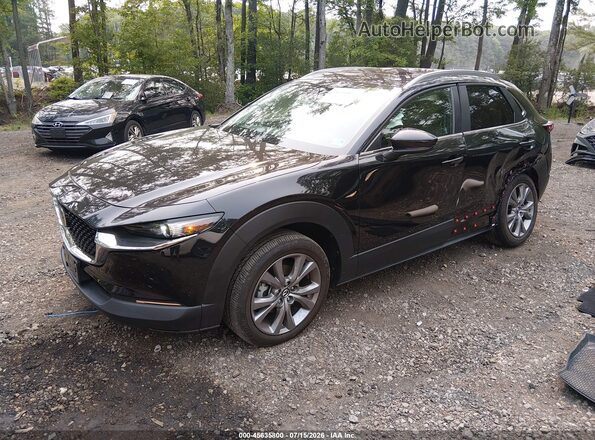 3MVDMBCM9RM686130 2024 MAZDA CX-30 Black Առջևի ձախ երեք քառորդ տեսարան