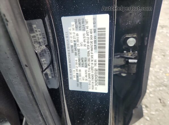 3MVDMBCMXSM781981 2025 MAZDA CX-30 Black Շարժիչի բաժամունքի տեսք