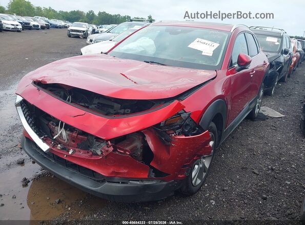 3MVDMBDL0MM310558 2021 MAZDA CX-30 Red Առջևի ձախ երեք քառորդ տեսարան