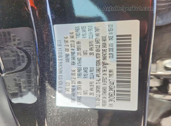 3MVDMBDL2MM314417 2021 MAZDA CX-30 Black VIN sticker view