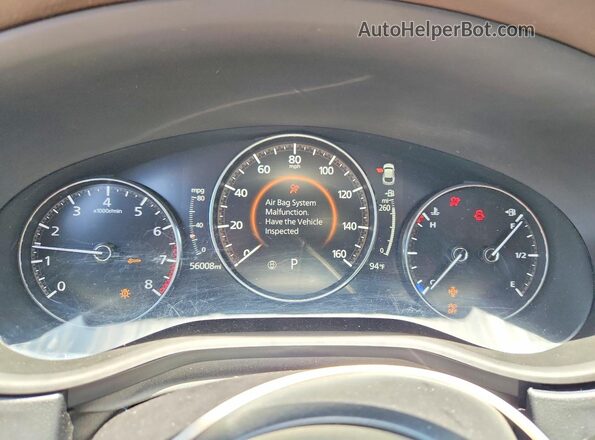 3MVDMBDL2MM319844 2021 MAZDA CX-30 Gray Instrument cluster view