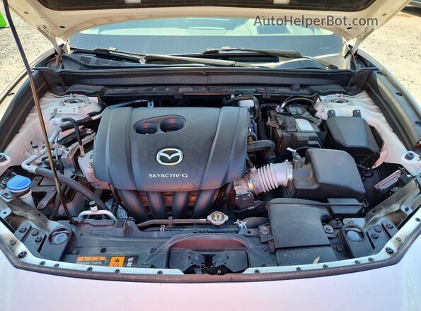 3MVDMBDL4NM438951 2022 MAZDA CX-30 White Engine compartment view