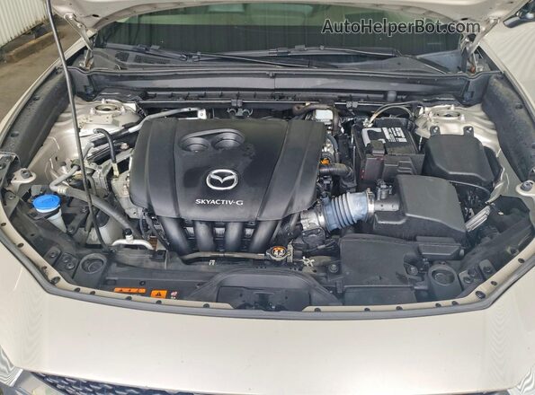 3MVDMBDL7NM413073 2022 MAZDA CX-30 Silver Vista del compartimento del motor