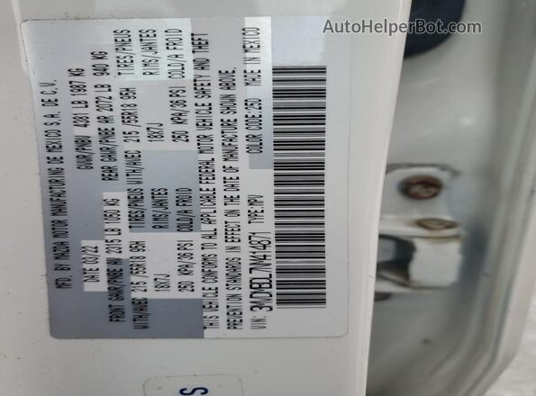 3MVDMBDL7NM414871 2022 MAZDA CX-30 Белый Вид подкапотного пространства
