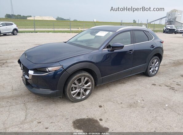 3MVDMBDL7NM416474 2022 MAZDA CX-30 Dark Blue Przód lewy