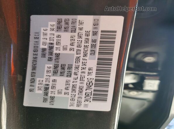 3MVDMBDL7NM455419 2022 MAZDA CX-30 Серый Вид наклейки с VIN-кодом
