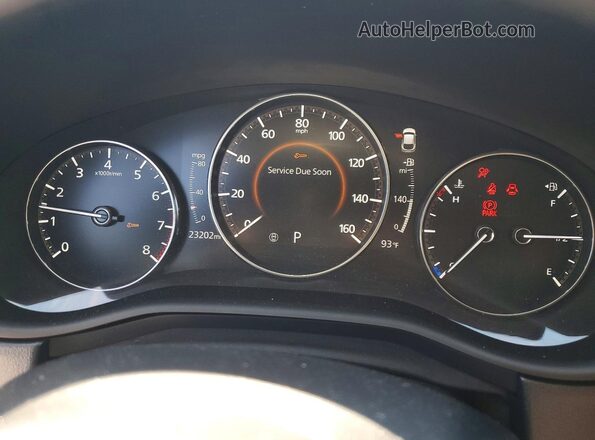 3MVDMBDL7NM455419 2022 MAZDA CX-30 Серый Вид щитка приборов