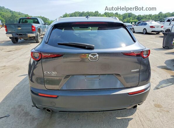 3MVDMBDL8MM205752 2021 MAZDA CX-30 Gray Вид ззаду