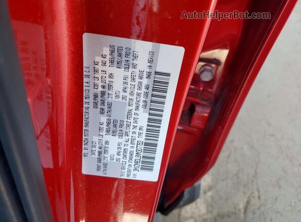 3MVDMBDL8MM307763 2021 MAZDA CX-30 Red Vista de la etiqueta del VIN