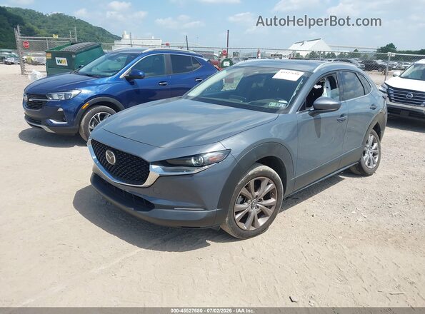 3MVDMBDLXMM301074 2021 MAZDA CX-30 Gray Առջևի ձախ երեք քառորդ տեսարան