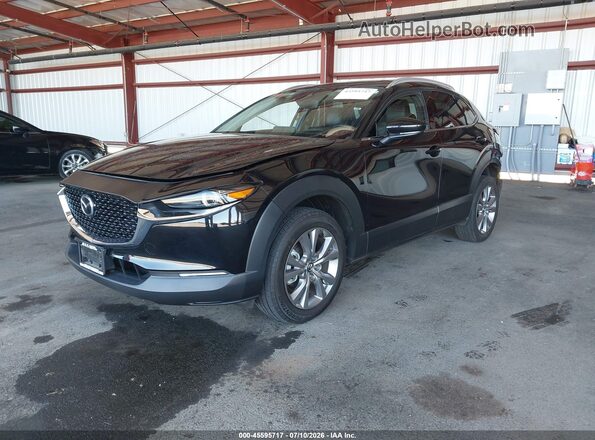3MVDMBDM0PM529386 2023 MAZDA CX-30 Black წინა მარცხენა ხედი სამი მეოთხედიდან