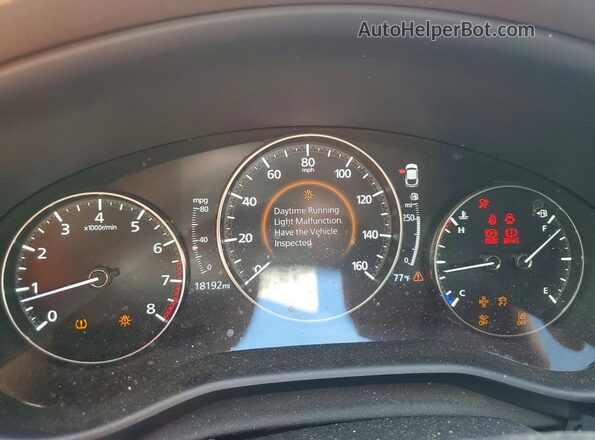 3MVDMBDM0SM750706 2025 MAZDA CX-30 Blue ხელსაწყოთა პანელის ხედი