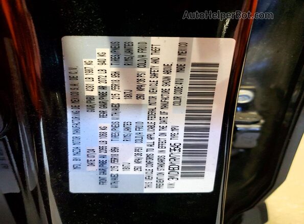 3MVDMBDM1RM713545 2024 MAZDA CX-30 Black Widok naklejki z numerem VIN