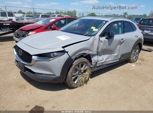 3MVDMBDM1SM803297 2025 MAZDA CX-30 Gray Առջևի ձախ երեք քառորդ տեսարան