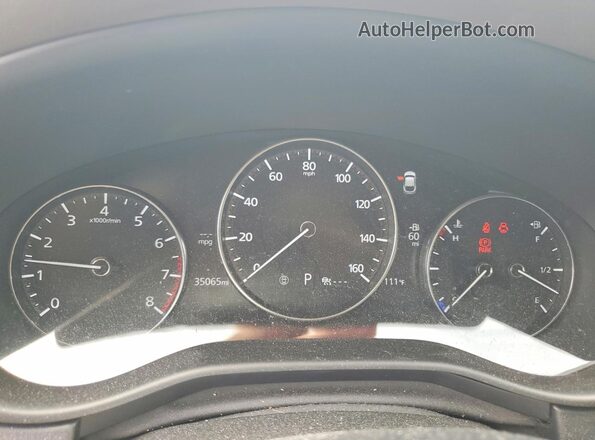 3MVDMBDM6PM573358 2023 MAZDA CX-30 White Вид щитка приладів