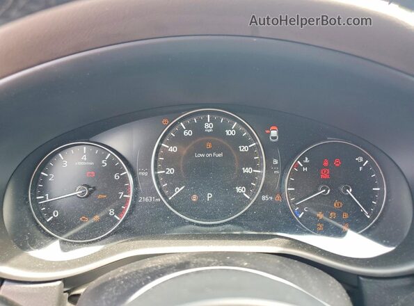 3MVDMBDM7RM600425 2024 MAZDA CX-30 White Instrument cluster view