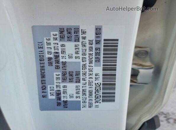 3MVDMBDM7RM600425 2024 MAZDA CX-30 White VIN sticker view