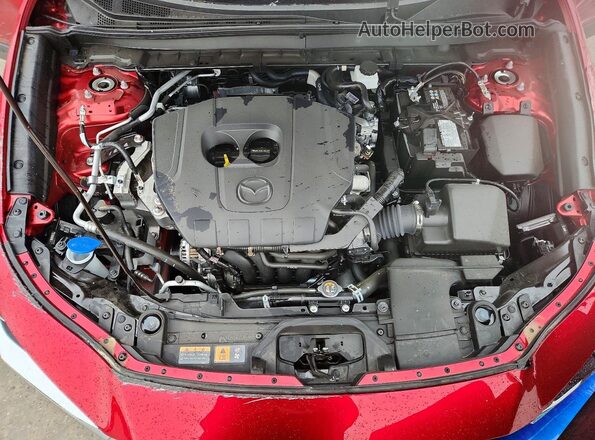 3MVDMBDM8SM795456 2025 MAZDA CX-30 Красный Вид задней части салона