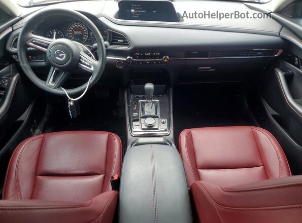 3MVDMBDM9PM549040 2023 MAZDA CX-30 Blue Dashboard view