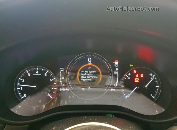 3MVDMBDM9RM664286 2024 MAZDA CX-30 Black Instrument cluster view