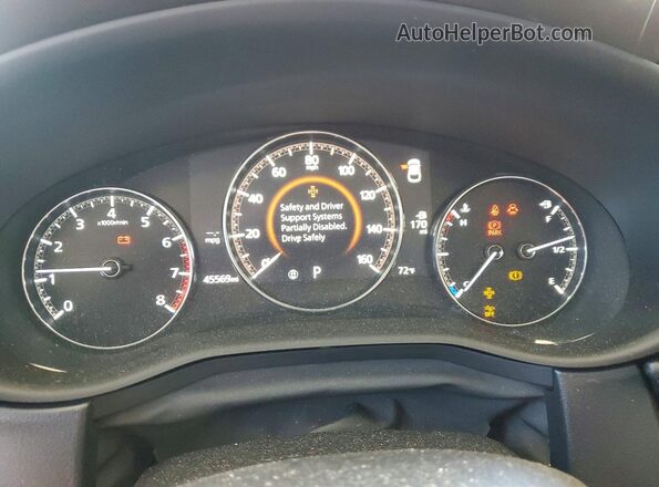 3MVDMBDY2MM309780 2021 MAZDA CX-30 Blue Սարքավորումների վահանակի տեսք