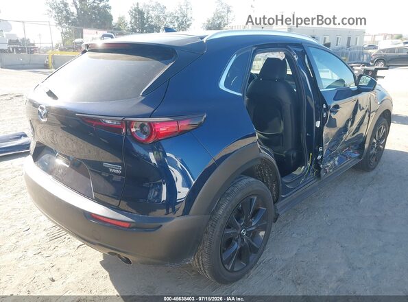 3MVDMBDY2NM405877 2022 MAZDA CX-30 Синий Задняя правая четверть