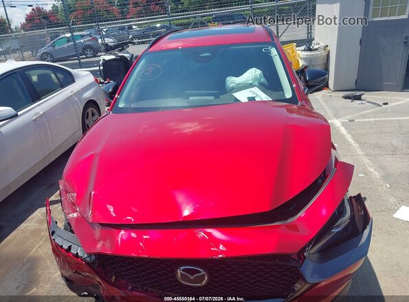 3MVDMBDY2SM816921 2025 MAZDA CX-30 Red Instrument cluster view