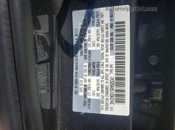 3MVDMBDY3RM685041 2024 MAZDA CX-30 Gray Vista de la etiqueta del VIN