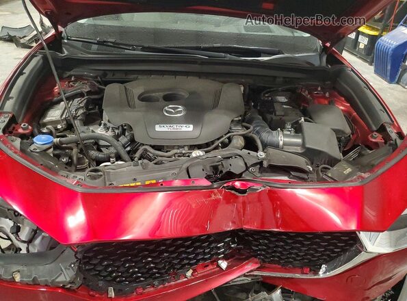 3MVDMBDY4MM260517 2021 MAZDA CX-30 Red ძრავის განყოფილების ხედი