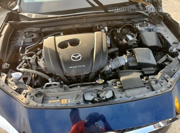 3MVDMBEM5LM124472 2020 MAZDA CX-30 Blue Rear interior view