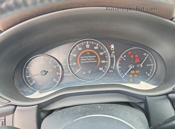 3MVDMBEM5LM124472 2020 MAZDA CX-30 Blue Instrument cluster view