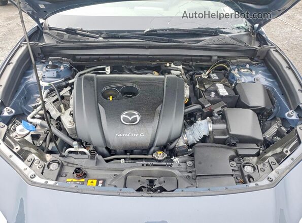 3MVDMBEMXLM107991 2020 MAZDA CX-30 Blue Engine compartment view