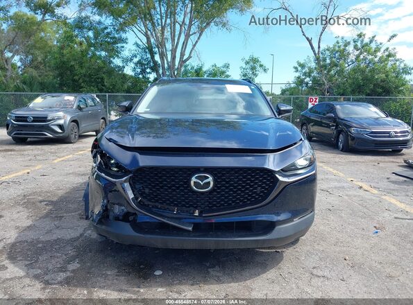 3MVDMBEY3SM793292 2025 MAZDA CX-30 Dark Blue Սարքավորումների վահանակի տեսք