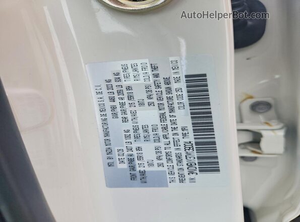 3MVDMBXY3TM139004 2026 MAZDA CX-30 White Widok naklejki z numerem VIN