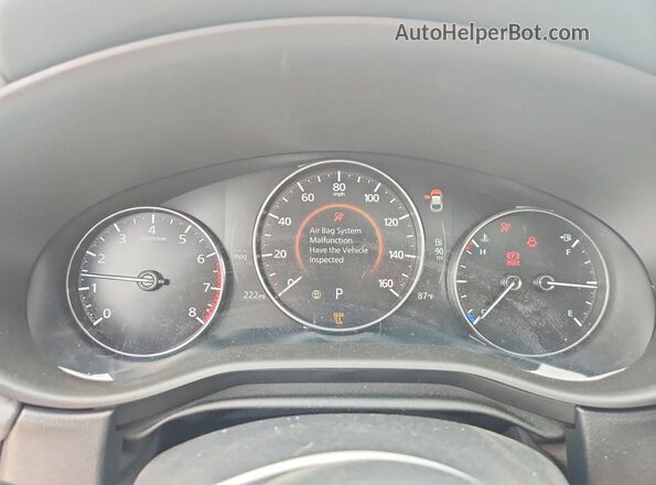 3MVDMBXY3TM139004 2026 MAZDA CX-30 White Widok zestawu wskaźników