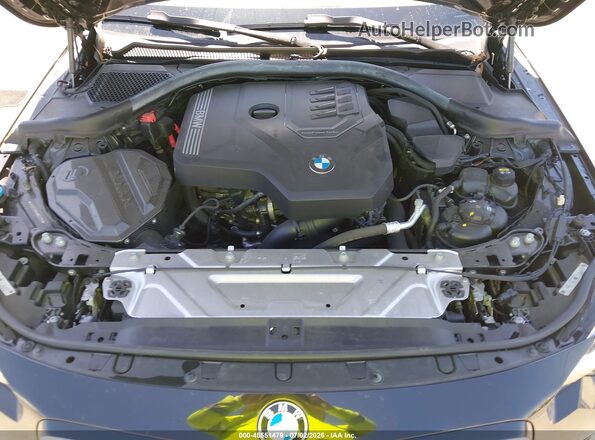 3MW23CM04N8C47110 2022 BMW 2 SERIES Black Հետևի տեսք