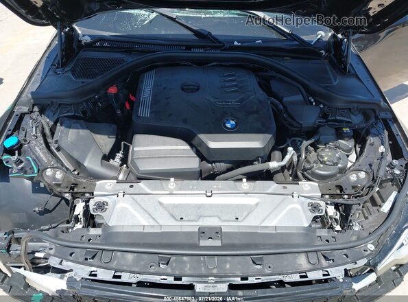 3MW23CM05N8C39694 2022 BMW 2 SERIES Black უკანა ხედი